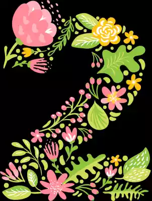 vectores plantilas ALFABETO,FLOR,